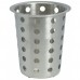 Winco FC-SS Silver Stainless Steel Perforated Flatware Cylinder Winco FC-SS Silver Stainless Steel Perforated Flatware Cylinder