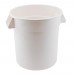 Winco FCW-10 Heavy Duty White Polyethylene 10 Gallon Container Winco FCW-10 Heavy Duty White Polyethylene 10 Gallon Container