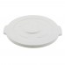 Winco FCW-10L Lid for White Polypropylene Container 10 Gallon Winco FCW-10L Lid for White Polypropylene Container 10 Gallon