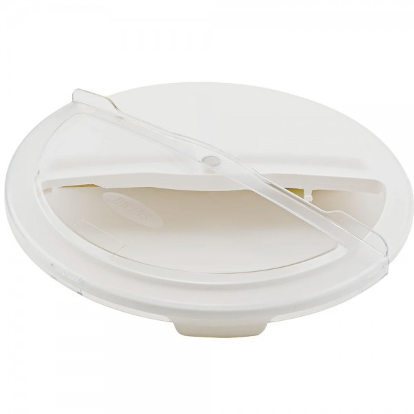 Winco FCW-20RC Rotating Lid for White Polypropylene Container 20 Gallon Winco FCW-20RC Rotating Lid for White Polypropylene Container 20 Gallon