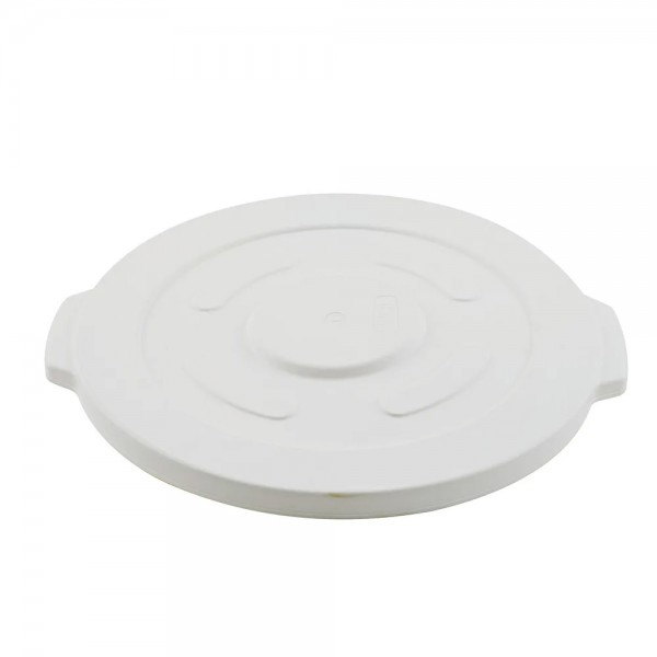 Winco FCW-32L Lid for White Polypropylene Container 32 Gallon Winco FCW-32L Lid for White Polypropylene Container 32 Gallon