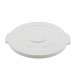 Winco FCW-32L Lid for White Polypropylene Container 32 Gallon Winco FCW-32L Lid for White Polypropylene Container 32 Gallon