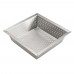 Winco FDS-1010 Stainless Steel 10 x 10 x 2 5/8 Floor Drain Strainer Winco FDS-1010 Stainless Steel 10 x 10 x 2 5/8 Floor Drain Strainer