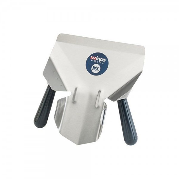 Winco FFBN-2 Stainless Steel French Fry Bagger with Dual Handles Winco FFBN-2 Stainless Steel French Fry Bagger with Dual Handles