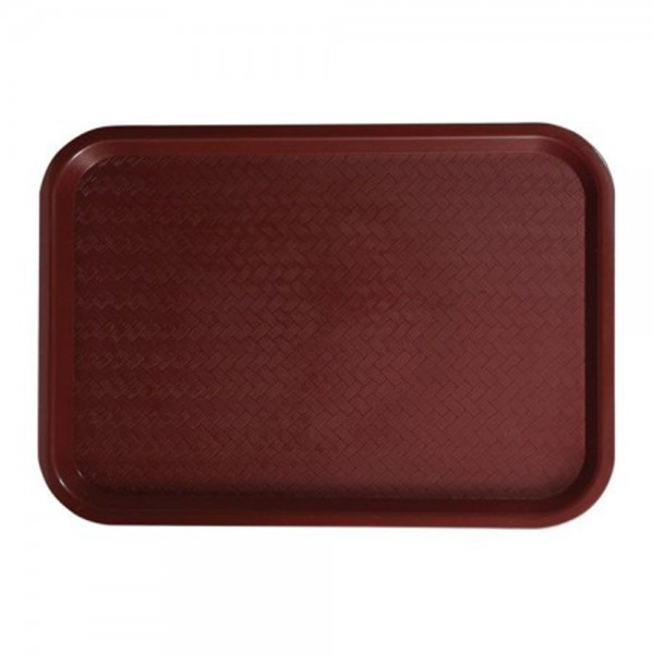 Winco FFT-1014U Burgundy Plastic Fast Food Tray, 10 x 14 Winco FFT-1014U Burgundy Plastic Fast Food Tray, 10 x 14