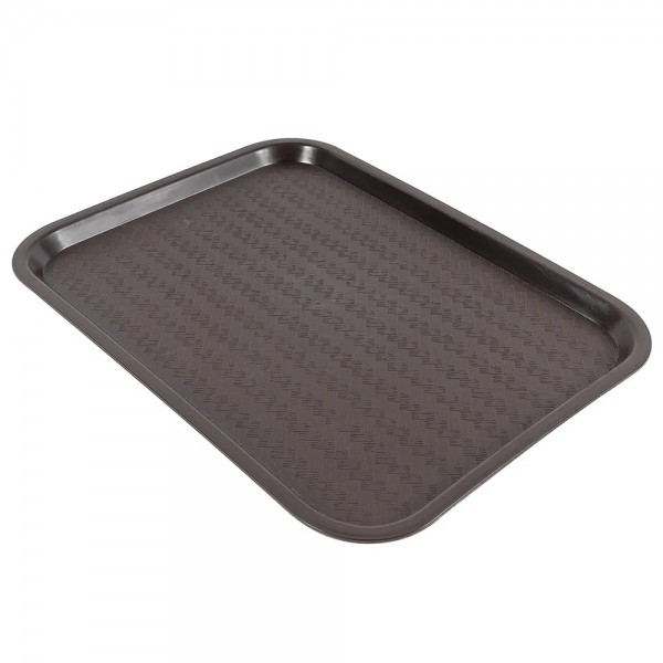 Winco FFT-1216B Brown Plastic Fast Food Tray, 12 x 16 Winco FFT-1216B Brown Plastic Fast Food Tray, 12 x 16