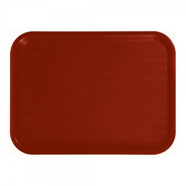 Winco FFT-1216U Burgundy Plastic Fast Food Tray, 12 x 16 Winco FFT-1216U Burgundy Plastic Fast Food Tray, 12 x 16