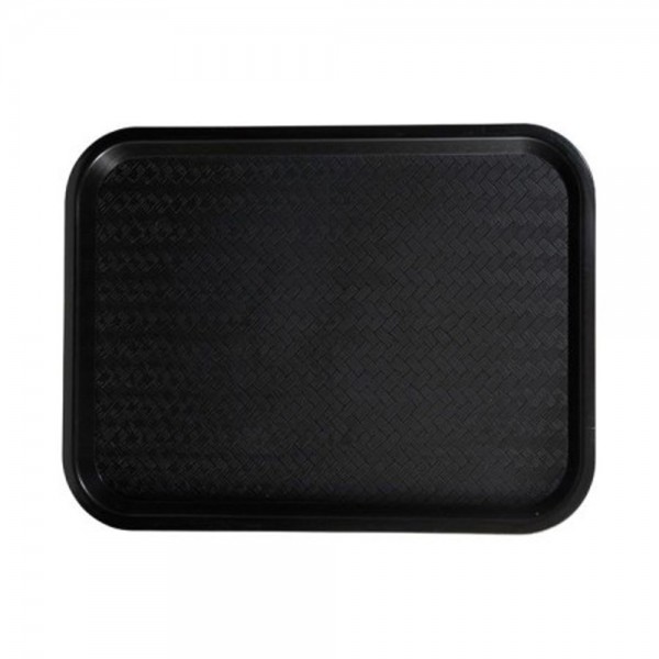 Winco FFT-1418K Black Plastic Fast Food Tray, 14 x 18 Winco FFT-1418K Black Plastic Fast Food Tray, 14 x 18