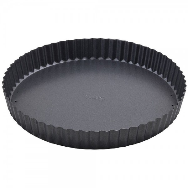 Winco FQP-10 10 Tart Quiche Pan Non-Stick Carbon Steel with Removable Bottom Winco FQP-10 10 Tart Quiche Pan Non-Stick Carbon Steel with Removable Bottom