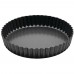 Winco FQP-8 8 Tart Quiche Pan Non-Stick Carbon Steel with Removable Bottom Winco FQP-8 8 Tart Quiche Pan Non-Stick Carbon Steel with Removable Bottom