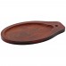 Winco FS-2 Cast Iron Sizzle Platter Set