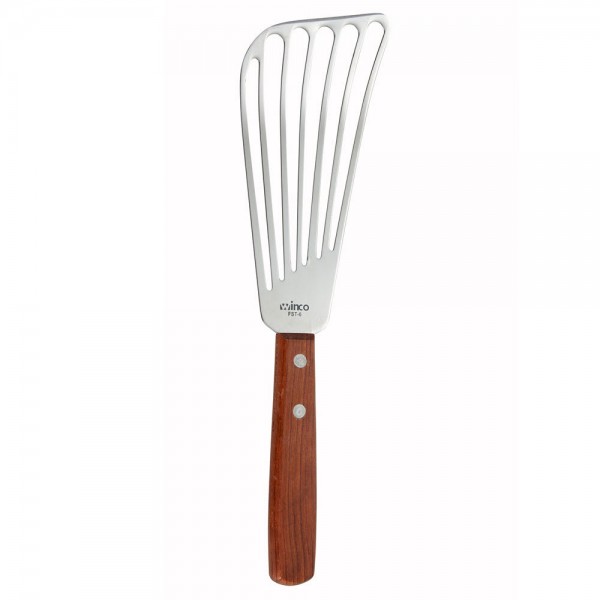 Winco FST-6 6-1/2 Slotted Fish Spatula Winco FST-6 6-1/2 Slotted Fish Spatula