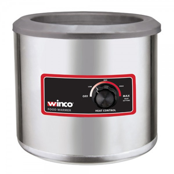 Winco FW-7R250 7 Qt. Electric Round Food Cooker / Warmer - 120V, 550W Winco FW-7R250 7 Qt. Electric Round Food Cooker / Warmer - 120V, 550W