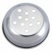 Winco G-107 6 oz. Glass Cheese Shaker with Perforated Chrome Top Winco G-107 6 oz. Glass Cheese Shaker with Perforated Chrome Top