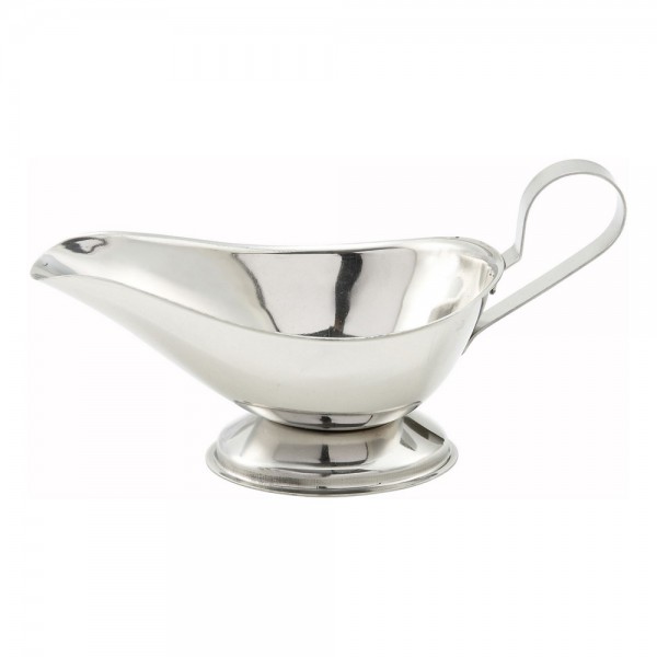 Winco GBS-5 5 oz. Stainless Steel Gravy Boat Winco GBS-5 5 oz. Stainless Steel Gravy Boat