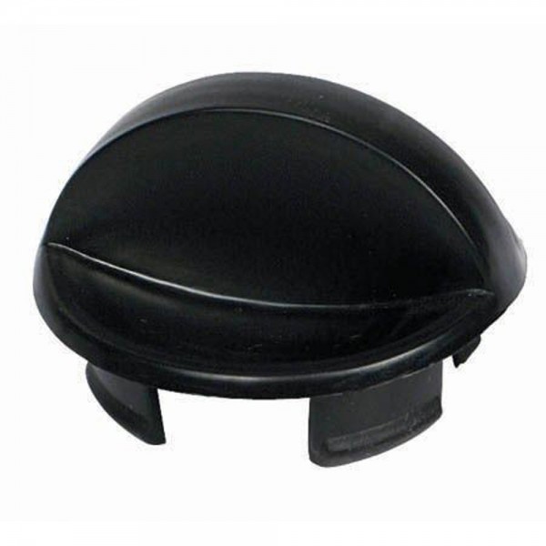 Winco GHT-10 10 oz. Glass Hottle with Black Band and Lid Winco GHT-10 10 oz. Glass Hottle with Black Band and Lid