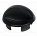 Winco GHT-10 10 oz. Glass Hottle with Black Band and Lid Winco GHT-10 10 oz. Glass Hottle with Black Band and Lid