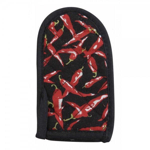 Winco HDH-6C 6-1/2 x 3-1/2 Chili Pepper Cotton Pot / Pan Handle Cover - 12/Pack Winco HDH-6C 6-1/2 x 3-1/2 Chili Pepper Cotton Pot / Pan Handle Cover - 12/Pack