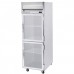 Beverage-Air HF1HC-1HG Horizon Series 26" Top Mounted Half Glass Door Reach-In Freezer