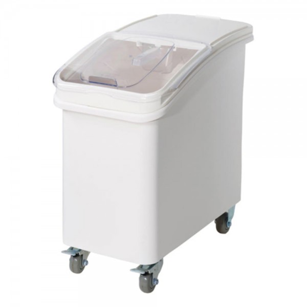 Winco IB-27 27 Gallon Plastic Ingredient Bin with Casters Winco IB-27 27 Gallon Plastic Ingredient Bin with Casters