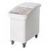 Winco IB-27 27 Gallon Plastic Ingredient Bin with Casters Winco IB-27 27 Gallon Plastic Ingredient Bin with Casters