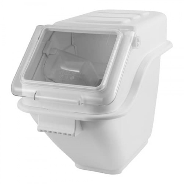 Winco IB-5S 5 Gallon Shelf Ingredient Bin - 80 Cup Capacity w/ Lid Winco IB-5S 5 Gallon Shelf Ingredient Bin - 80 Cup Capacity w/ Lid