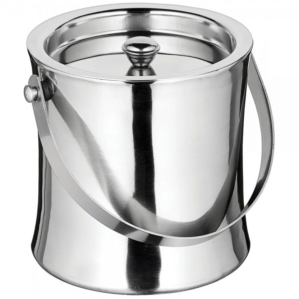 Winco ICB-60 Stainless Steel Double Wall 60 oz Ice Bucket Winco ICB-60 Stainless Steel Double Wall 60 oz Ice Bucket