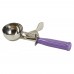 Winco ICD-12P 3.25 oz. Allergen Free Purple Handle Stainless Steel #12 Ice Cream Disher Winco ICD-12P 3.25 oz. Allergen Free Purple Handle Stainless Steel #12 Ice Cream Disher