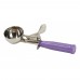Winco ICD-16P 2.75 oz. Allergen Free Purple Handle Stainless Steel #16 Ice Cream Disher Winco ICD-16P 2.75 oz. Allergen Free Purple Handle Stainless Steel #16 Ice Cream Disher