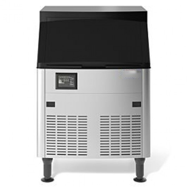 Coldline ICE280 250 lb. Commercial Half Cube Air Cooled Ice Machine with Bin