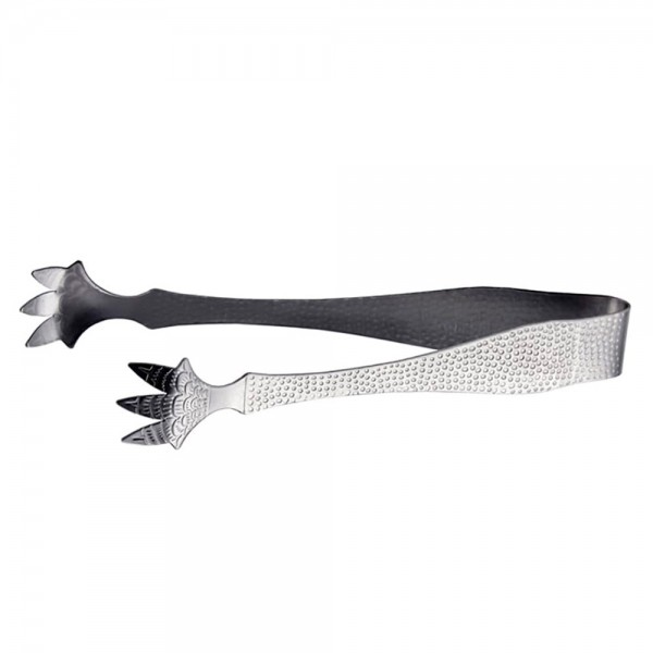 Winco ICT-7 7 Stainless Steel Five-Prong Textured Ice Tong Winco ICT-7 7 Stainless Steel Five-Prong Textured Ice Tong