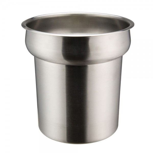 Winco INSN-4 4 Quart Stainless Steel Inset Pan Winco INSN-4 4 Quart Stainless Steel Inset Pan