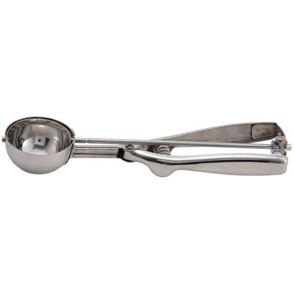 Winco ISS-24 #24 Round Squeeze Handle Disher Portion Scoop - 1.75 oz. Winco ISS-24 #24 Round Squeeze Handle Disher Portion Scoop - 1.75 oz.