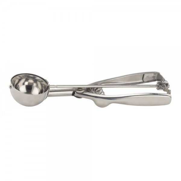 Winco ISS-30 #30 Round Squeeze Handle Disher Portion Scoop - 1.25 oz. Winco ISS-30 #30 Round Squeeze Handle Disher Portion Scoop - 1.25 oz.
