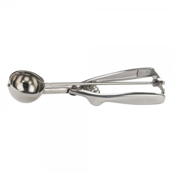 Winco ISS-40 #40 Round Squeeze Handle Disher Portion Scoop - .875 oz. Winco ISS-40 #40 Round Squeeze Handle Disher Portion Scoop - .875 oz.