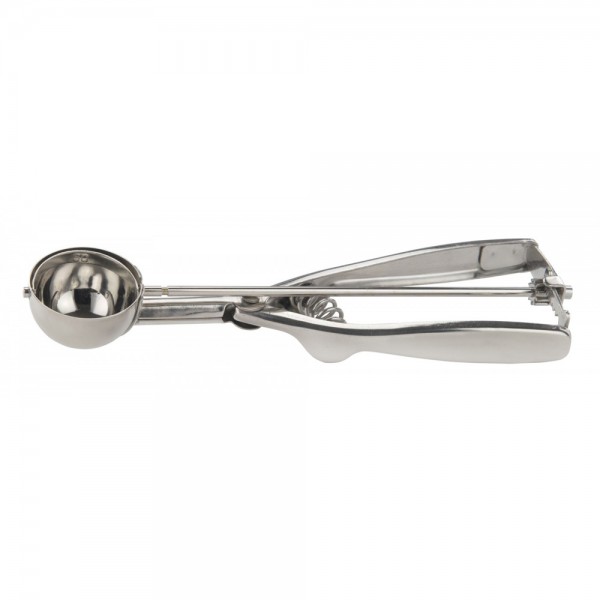 Winco ISS-50 #50 Round Squeeze Handle Disher Portion Scoop - .625 oz. Winco ISS-50 #50 Round Squeeze Handle Disher Portion Scoop - .625 oz.
