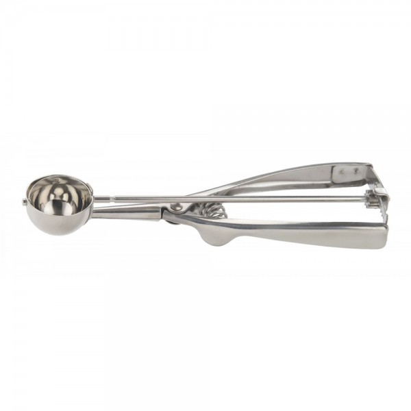 Winco ISS-70 #70 Round Squeeze Handle Disher Portion Scoop - .5 oz. Winco ISS-70 #70 Round Squeeze Handle Disher Portion Scoop - .5 oz.