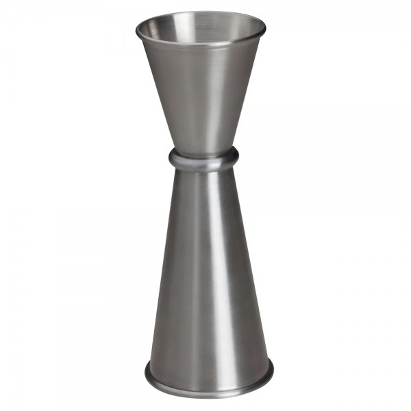 Winco J-7 Japanese-Style Stainless Steel Jigger, 1/2 oz. x 1 oz. Winco J-7 Japanese-Style Stainless Steel Jigger, 1/2 oz. x 1 oz.