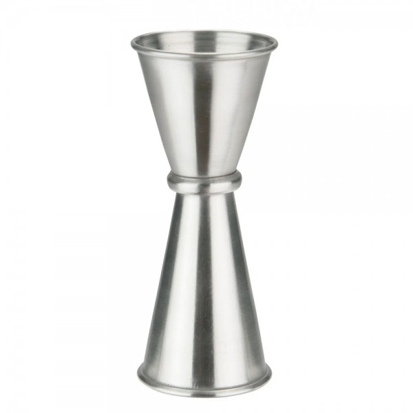 Winco J-8 Japanese-Style Stainless Steel Jigger, 1 oz. x 1.25 oz. Winco J-8 Japanese-Style Stainless Steel Jigger, 1 oz. x 1.25 oz.