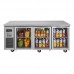 Turbo Air JUR-72-G-N 72 Glass Door Undercounter Refrigerator