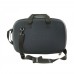 Winco KBP-S Black Multi-Compartment Chef Backpack and Inner Hard Knife Case