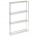 14D x 42L x 74H Chrome Wire Shelving Kit, 4-Shelf, NSF Listed 14D x 42L x 74H Chrome Wire Shelving Kit, 4-Shelf, NSF Listed