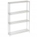 14D x 48L x 74H Chrome Wire Shelving Kit, 4-Shelf, NSF Listed 14D x 48L x 74H Chrome Wire Shelving Kit, 4-Shelf, NSF Listed