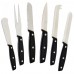 Winco KCS-6 6-Piece Cheese Knife Set with POM Handles Winco KCS-6 6-Piece Cheese Knife Set with POM Handles