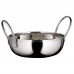 Winco KDB-5 20 oz. Mirror Finish Stainless Steel Kady Bowl with Welded Handles Winco KDB-5 20 oz. Mirror Finish Stainless Steel Kady Bowl with Welded Handles
