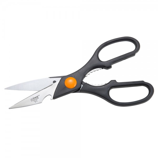 Winco KS-01 Stainless Steel Kitchen Shears with Plastic Grip Handles Winco KS-01 Stainless Steel Kitchen Shears with Plastic Grip Handles