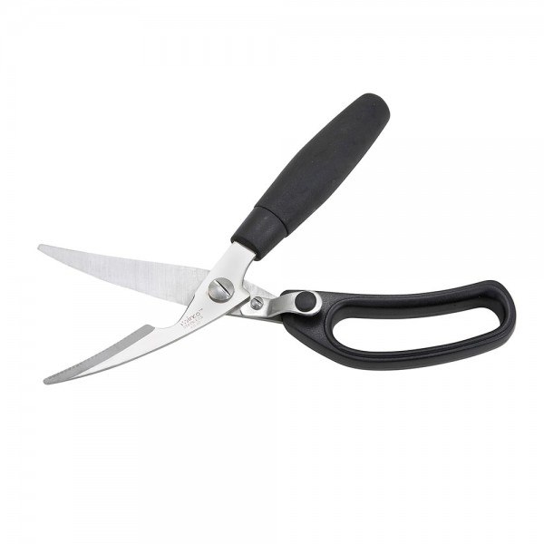 Winco KS-02 Stainless Steel Poultry Shears with Soft Polypropylene Handle Winco KS-02 Stainless Steel Poultry Shears with Soft Polypropylene Handle