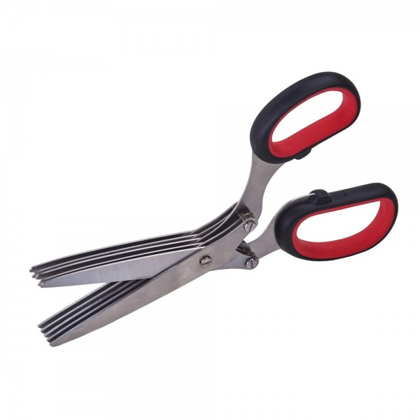 Winco KS-05 5-Blade Stainless Steel Herb Shears Winco KS-05 5-Blade Stainless Steel Herb Shears