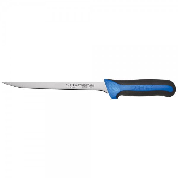 Winco KSTK-82 Sof-Tek 8 German Steel Fillet Knife with TPR Handle Winco KSTK-82 Sof-Tek 8 German Steel Fillet Knife with TPR Handle