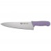 Winco KWP-100P 10 Allergen Free Chefs Knife with Purple Handle Winco KWP-100P 10 Allergen Free Chefs Knife with Purple Handle